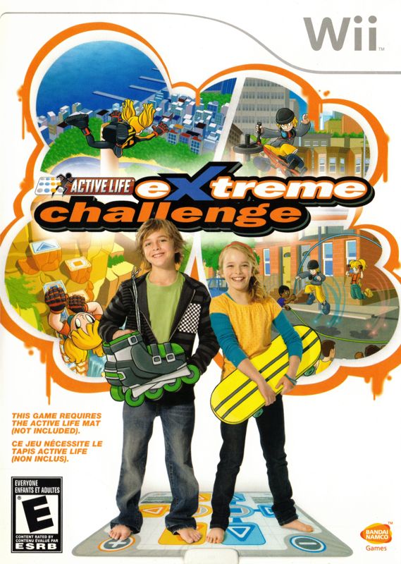 Active Life: Extreme Challenge box art for Wii